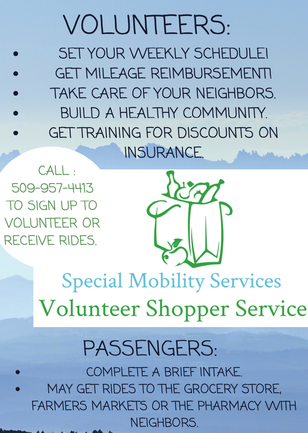 Shopper Service from Special Mobility Services