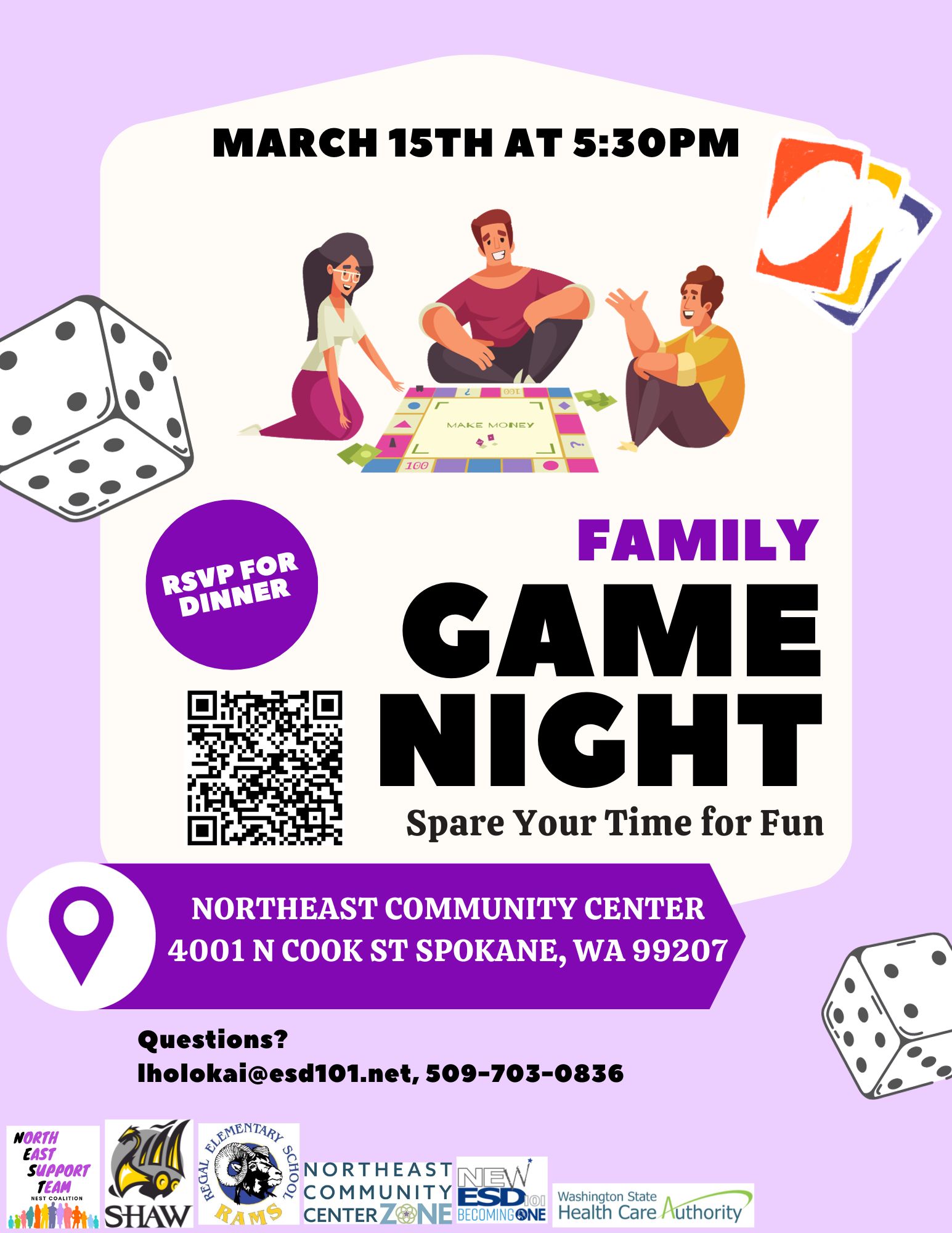 March Family Game Night