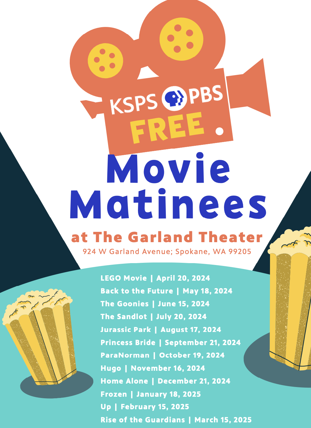 Free Movies at The Garland