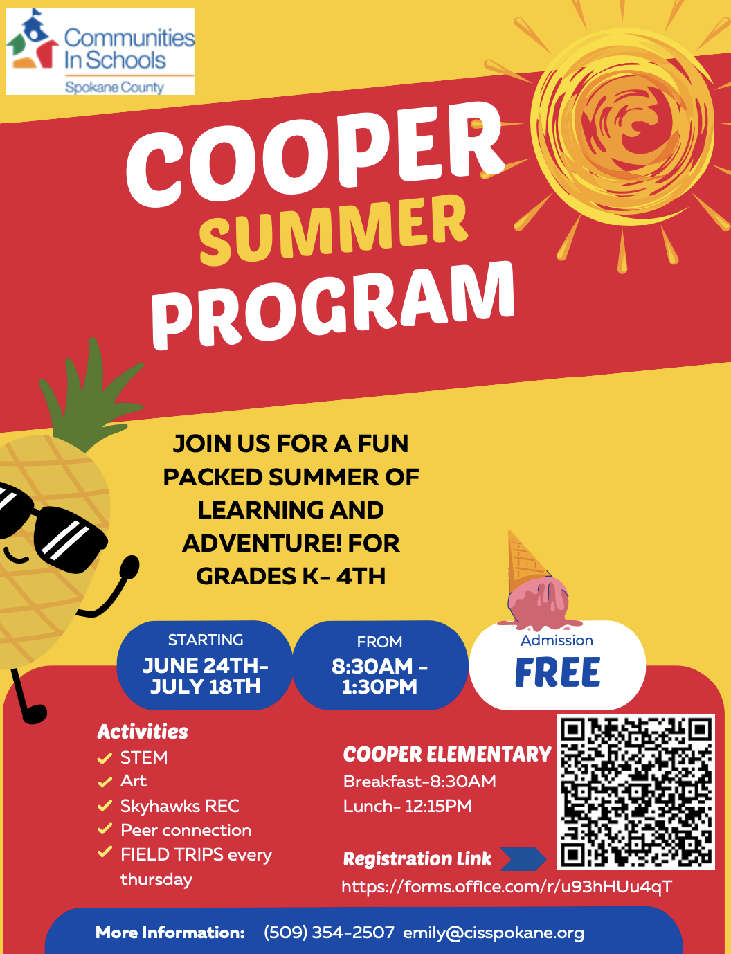 Cooper Elementary Summer Camp