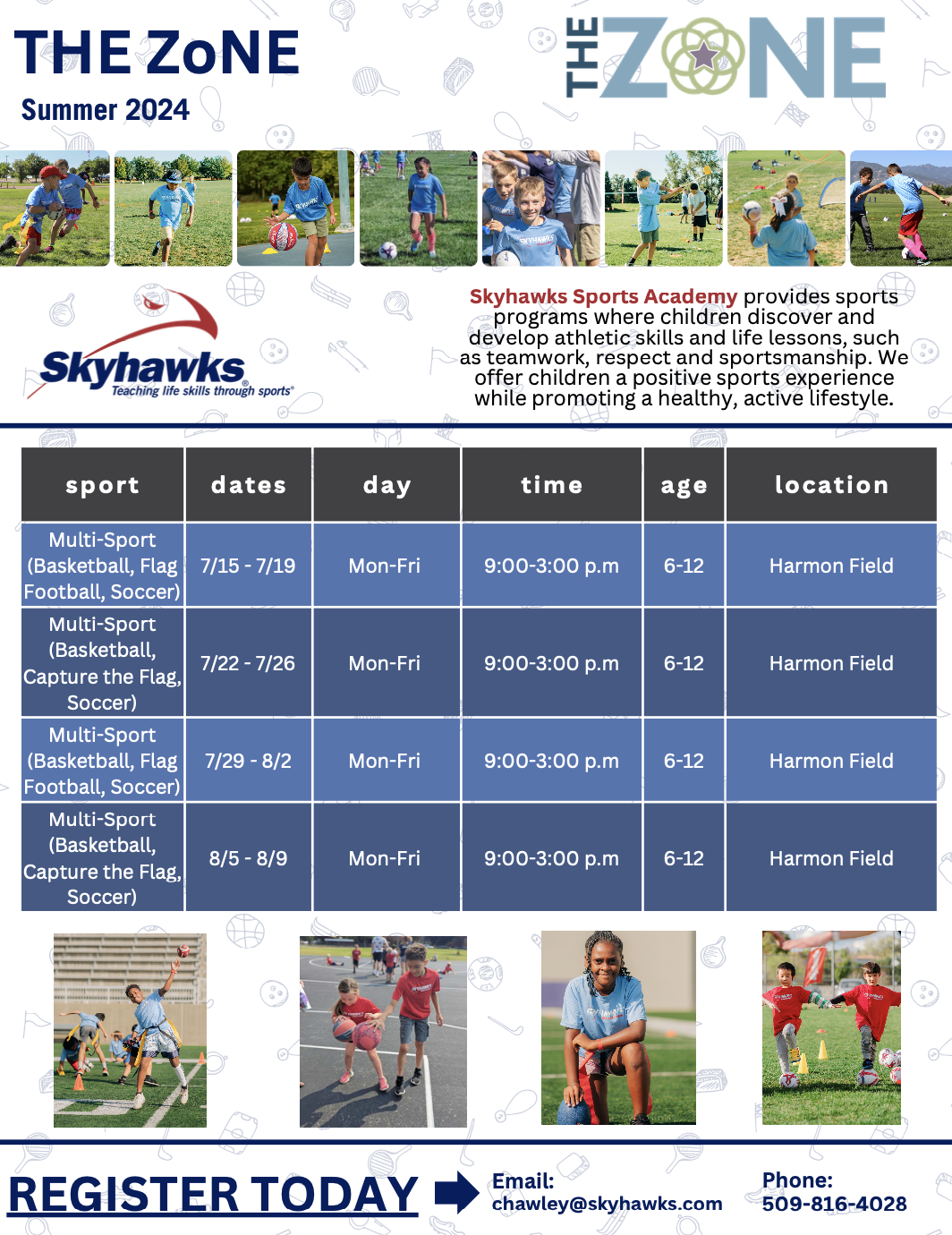 Skyhawks Sports Camps